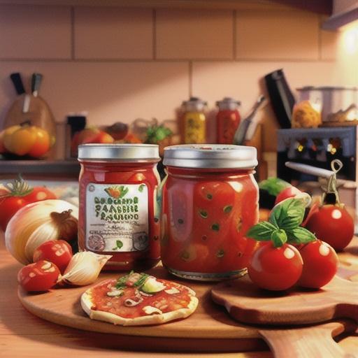 Canning Tomato Sauce from Fresh Tomatoes