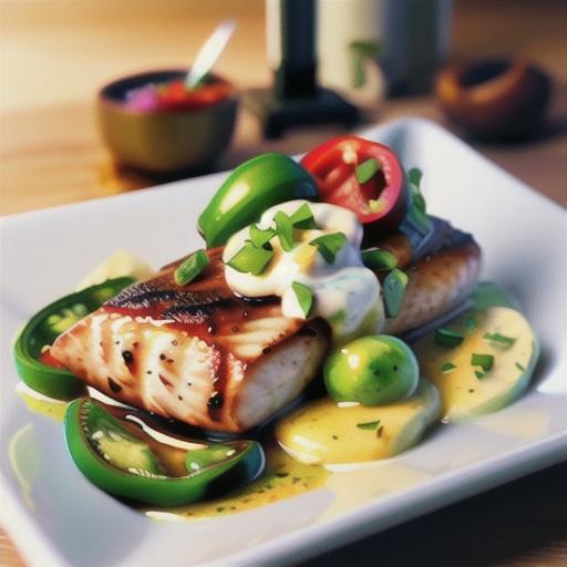 Sous Vide Mahi Mahi with Jalapeno-Lime Butter