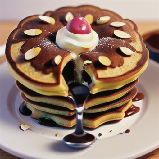 Almond Puff Pancakes