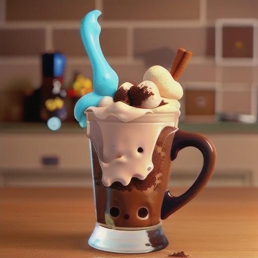 Hot Chocolate Milkshake