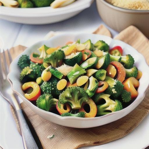 Quick and Easy Garlic Broccoli with Parmesan