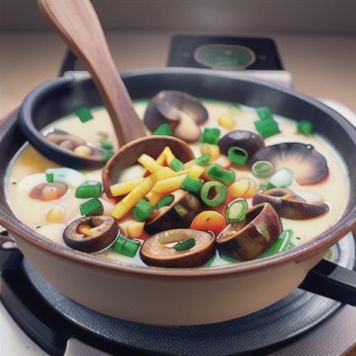 Instant Pot Garlicky Mushroom Soup