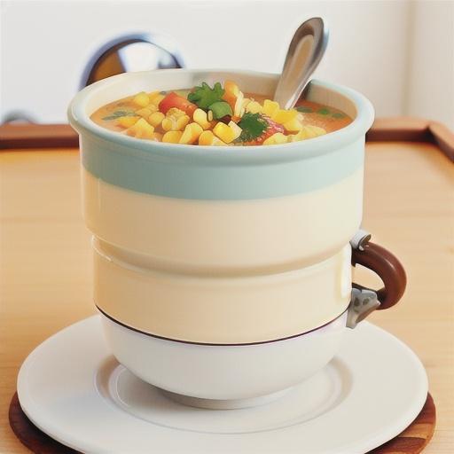 Southwest Style Creamy Corn Chowder