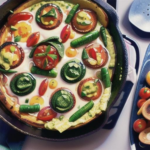 This Summery Pesto Shakshuka Is Bursting With Summer Produce
