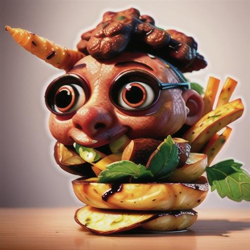 Harissa chicken with roast potato, carrot chips & minted gravy