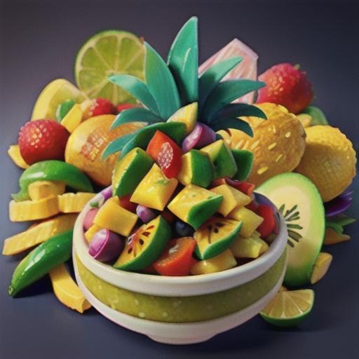 Tropical Quinoa Salsa Salad