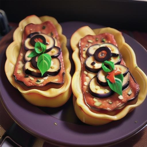 Inside-Out Air-Fried Eggplant Parm