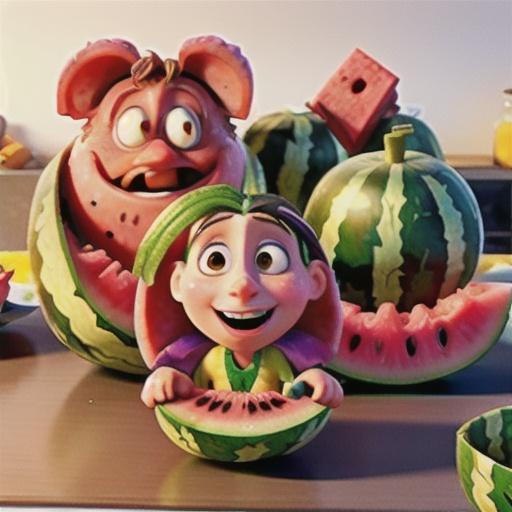 How to Cut a Watermelon Into Slices and Cubes