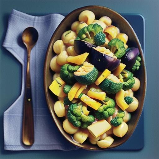 Cauliflower and ricotta mac and cheese