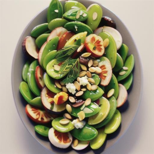 Sugar Snap Pea Salad with Lemon and Dill
