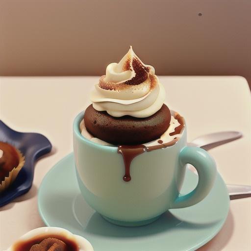 Mocha-Caramel Cappuccino Cupcakes