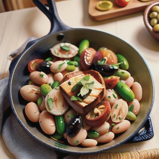 Italian White Beans with Turkey