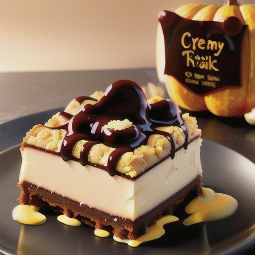 Pumpkin Streusel Cheesecake Bars