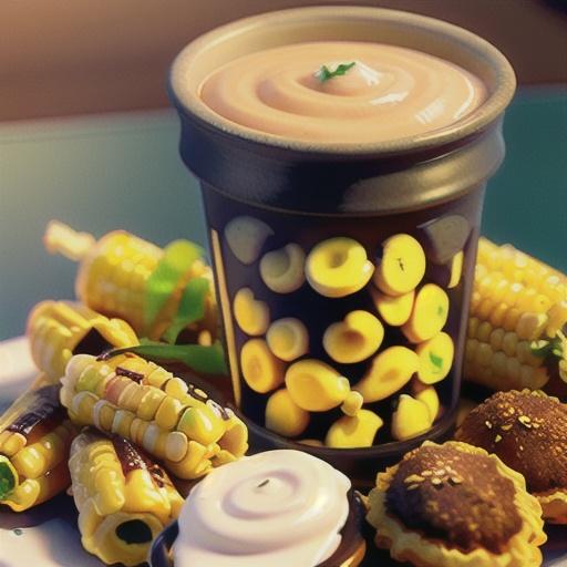 Deep Fried Corn Meal Sticks (Sorullitos de Maiz) with Dipping Sauce