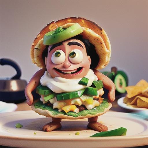 Crispy breakfast tostadas