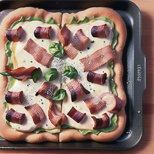 Chicken, Bacon, and Ranch Pizza