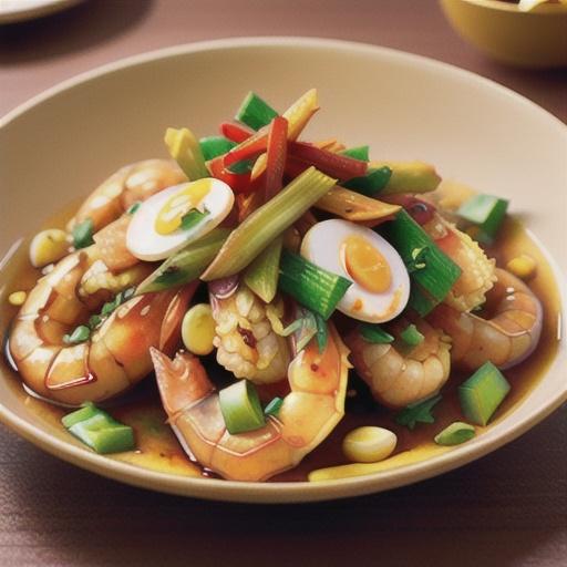 Japanese Steakhouse Golden Shrimp