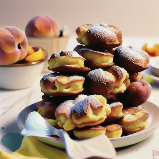 Peach-Cinnamon Fritters