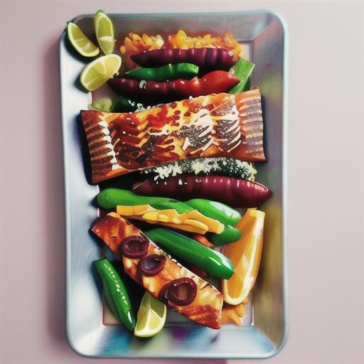 Healthy chilli herb salmon tray bake recipe