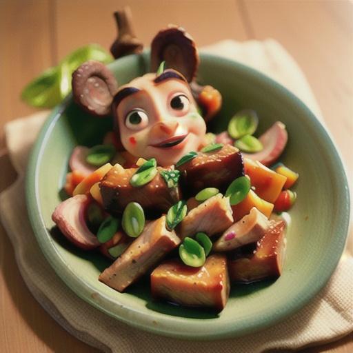 Sweet and Spicy Cocktail Riblets