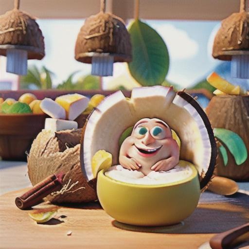 Coconut Tapioca Pudding