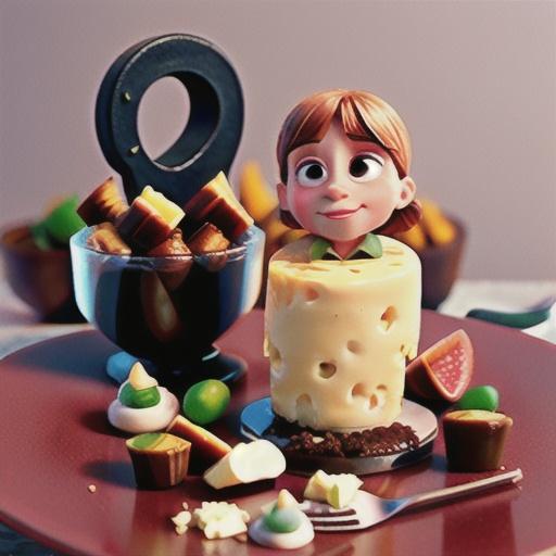 Turkish delight cheesecakes with roasted rhubarb