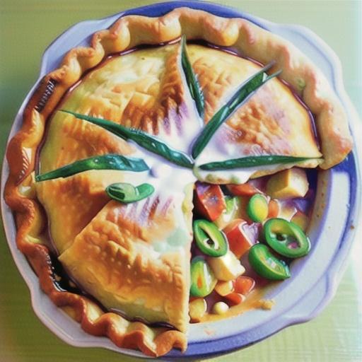 Creamy vegetarian pot pies recipe