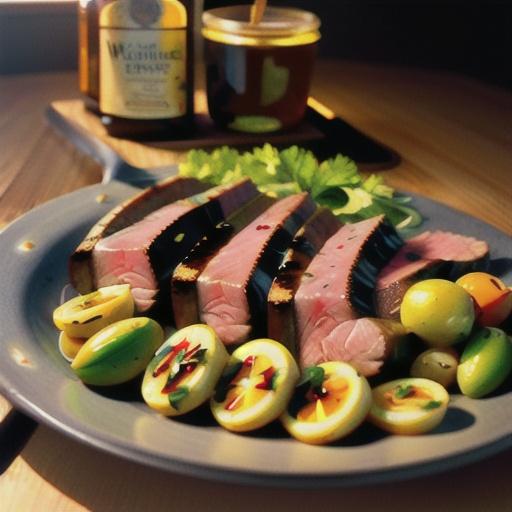 Marinated Flat Iron Steak