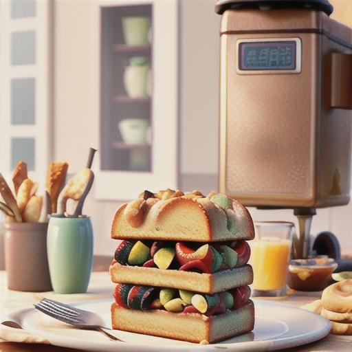 Bread Machine Easy Apple Coffee Cake