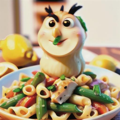 Lemon Chicken Primavera