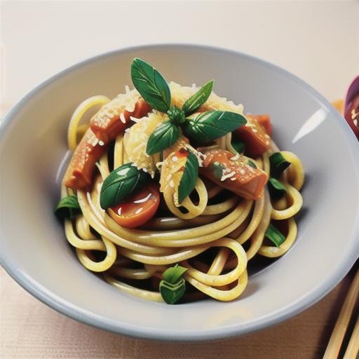 Vermicelli with Fresh Herb-Tomato Sauce