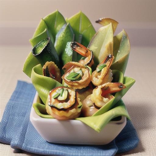 Crispy Shrimp and Chive Dumplings