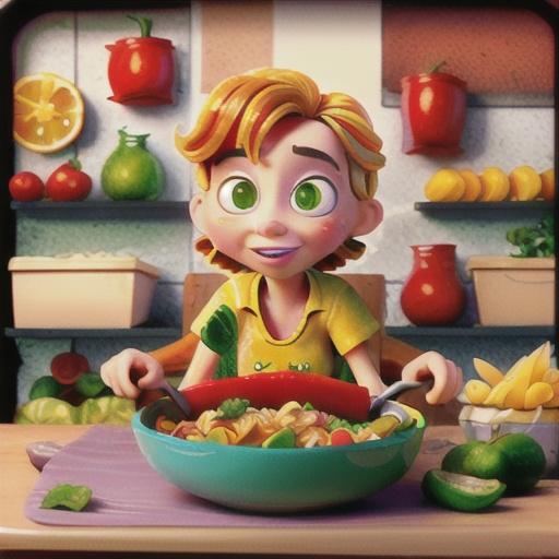 Italian Pasta Veggie Salad