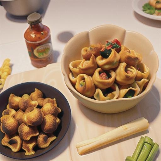 Tia and David's Deep-Fried Tortellini