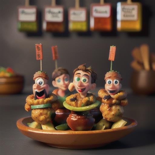 Spicy Sausage Meatballs with Maple Cider Glaze