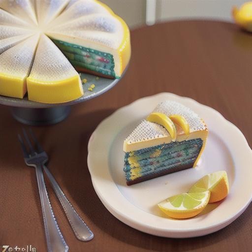 Poppy Seed Cake with Lemon Ermine Frosting