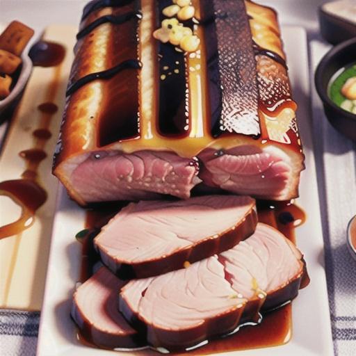 Glazed pork belly recipe