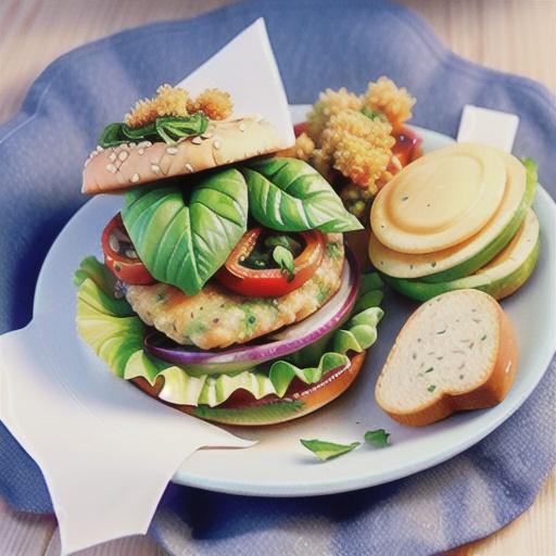 Baked Ranch Tilapia Burgers