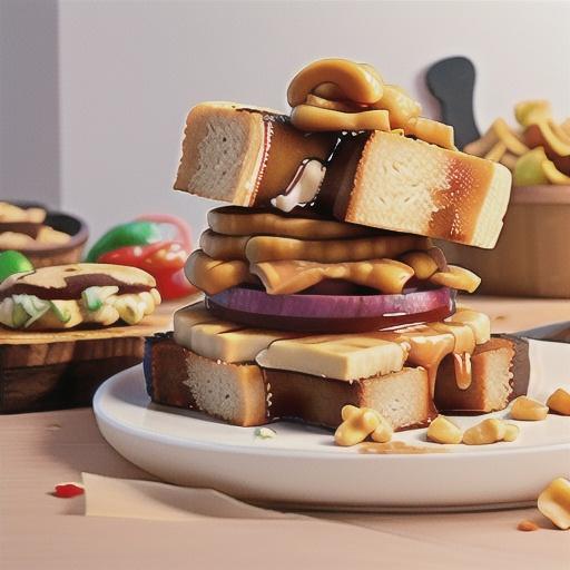 Grilled Peanut Butter and Jelly Sandwich