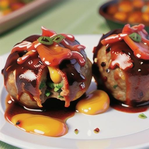 Baked BBQ Meatballs