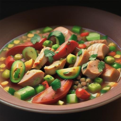 Scrumptious Chicken Vegetable Stew