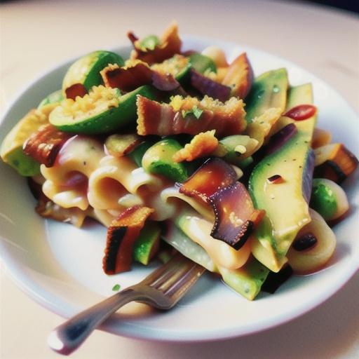 Mac and Guac Casserole