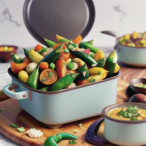 Indian one-pan roast vegetables