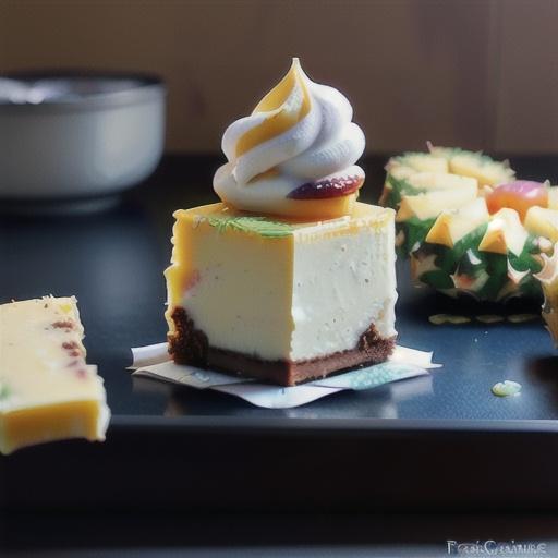 Pineapple Cheesecake Squares