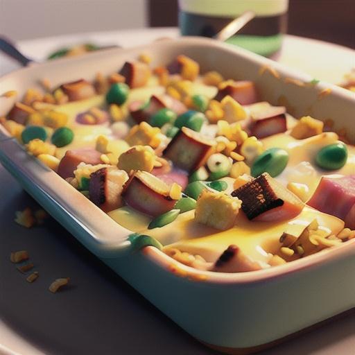 Ham and Cheese Breakfast Casserole