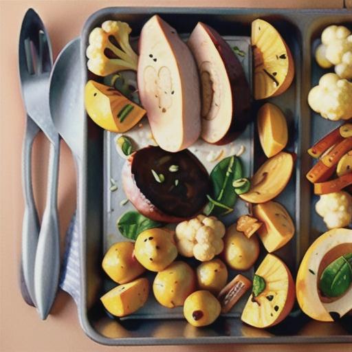 Sheet-Pan Chicken, Potatoes and Cauliflower