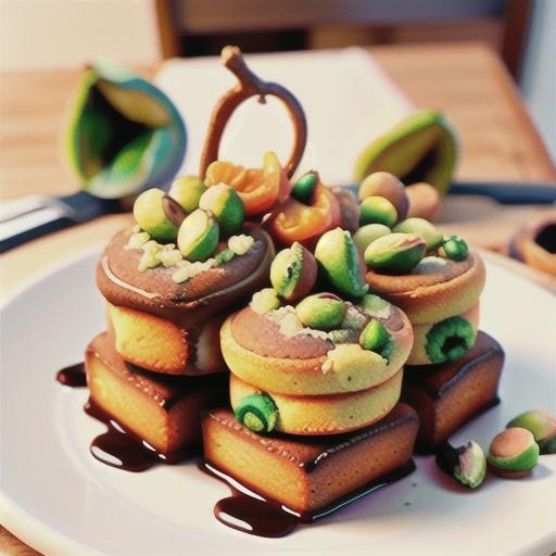 Mandarin and almond cakes