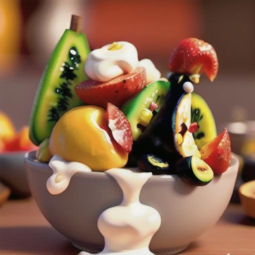 Fresh Fruit Bruschetta