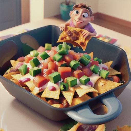 Copycat Triple Layer Nachos