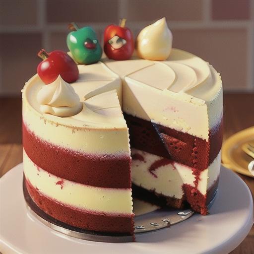 Red velvet cheesecake